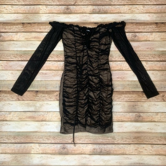 Fashion Nova Maura Mesh Dress - Picture 2 of 4